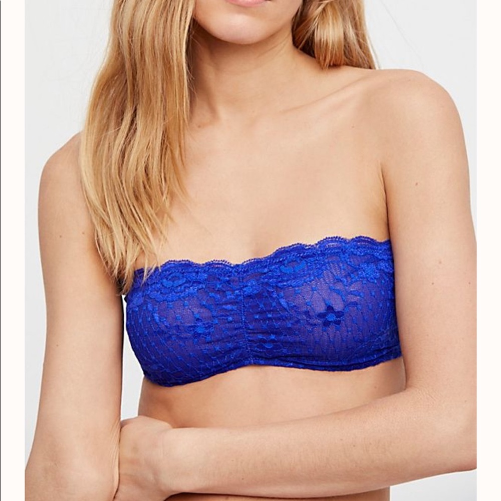 NWT FREE PEOPLE XS Essential Lace Bandeau